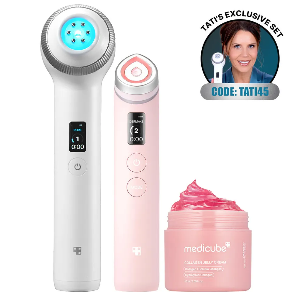 medicube-ultimate-at-home-spa-essentials-tati-s-exclusive-full-skincare-system-w image 1