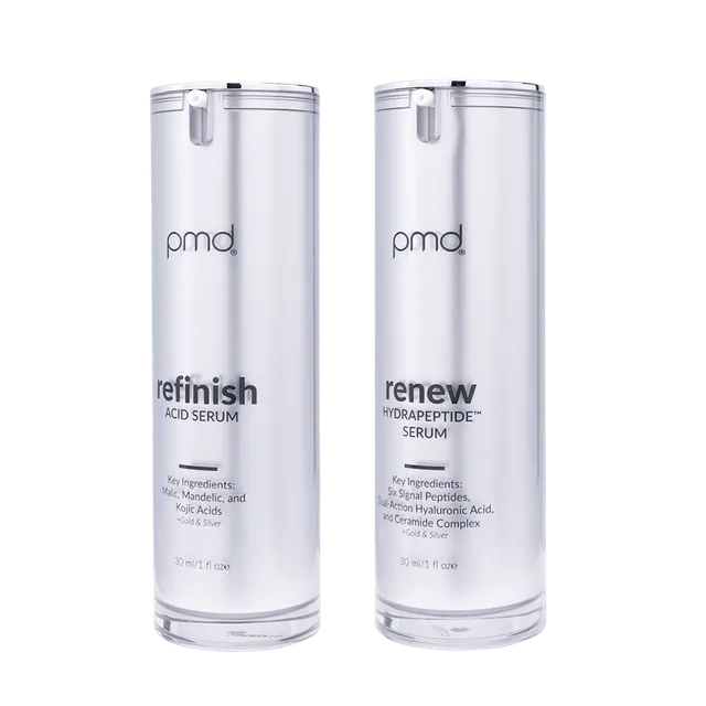 pmd-beauty-serum-bundle-renew-hydratingpeptides-serum-refinish-acid-serum image 1