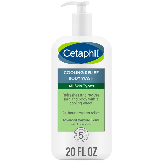 cetaphil-cooling-relief-body-wash-for-sensitive-skin-20-oz-soothing-eucalyptus-2 image 1