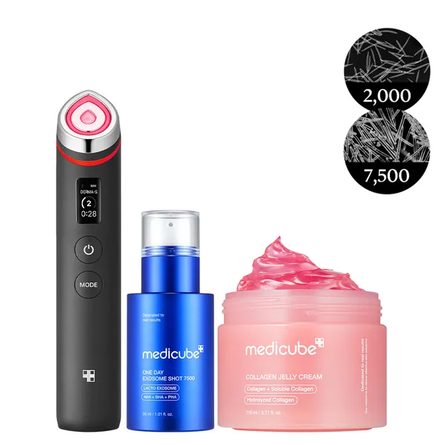 medicube-skin-renewal-ensemble-set-booster-pro-air-shot-zero-exosome-shot-collag image 1