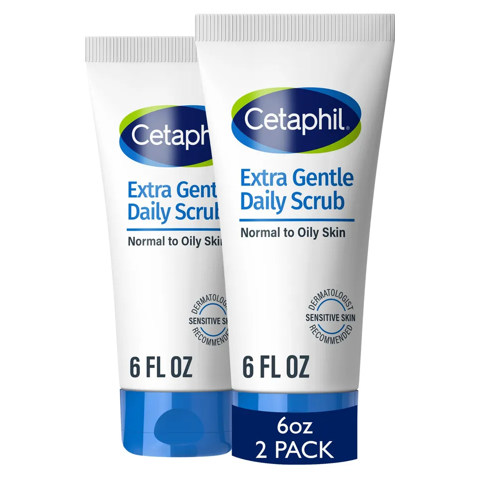 cetaphil-extra-gentle-daily-scrub-exfoliating-face-wash-6-fl-oz-pack-of-2 image 1