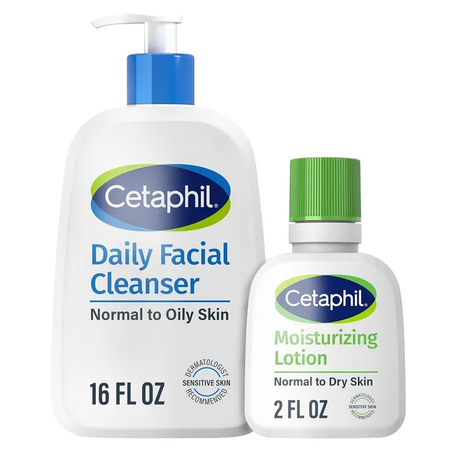 cetaphil-daily-facial-cleanser-16-oz-cetaphil-moisturizing-lotion-2-oz image 1