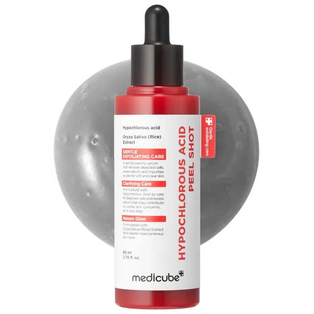 medicube-hypochlorous-acid-rice-peel-shot-gentle-exfoliating-serum image 1