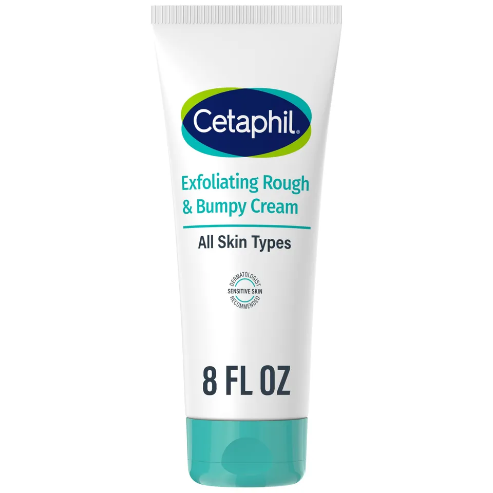 cetaphil-exfoliating-rough-bumpy-cream-20-urea-8-oz-tube-all-skin-types image 1