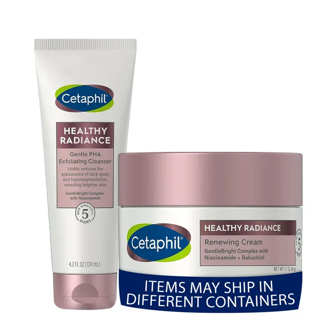 cetaphil-healthy-radiance-gentle-exfoliating-cleanser-4-2-oz-renewing-face-cream image 1