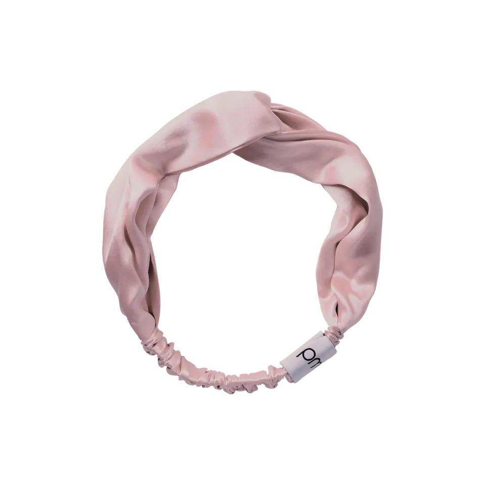 pmd-beauty-silversilk-headband-100-natural-mulberry-silk-with-pure-silver image 1
