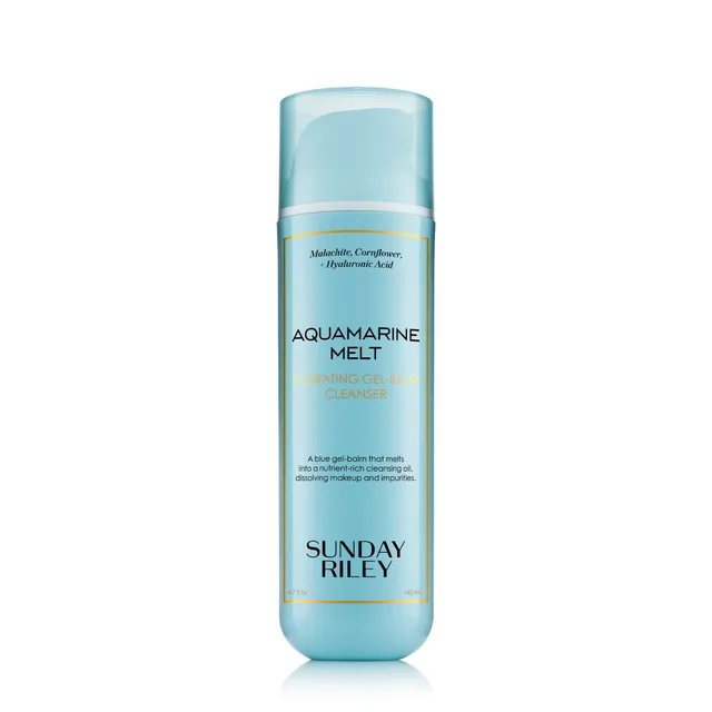 sunday-riley-aquamarine-melt-hydrating-gel-balm-cleanser image 1
