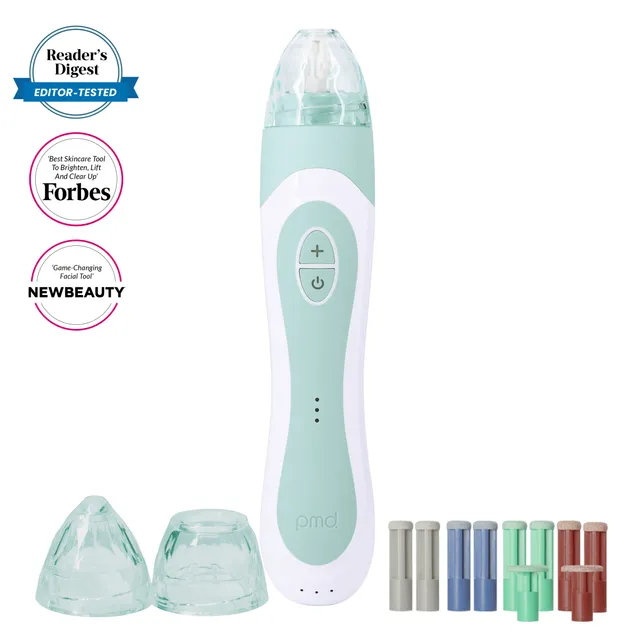 pmd-personal-microderm-elite-pro-advanced-home-microdermabrasion-device-with-tri image 1