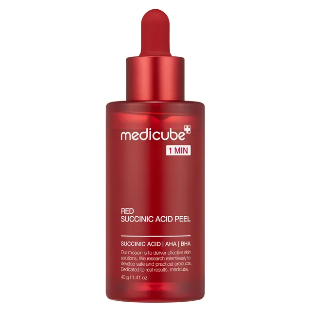 medicube-21-red-succinic-acid-cleansing-booster-serum-exfoliating-treatment image 1