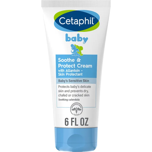cetaphil-baby-soothe-protect-cream-with-allantoin-6-oz-24-hour-moisturizing-skin image 1