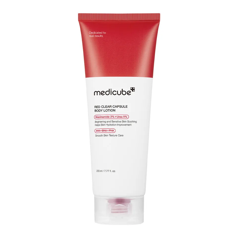 medicube-red-clear-capsule-body-lotion-acne-focused-body-lotion-230ml image 1