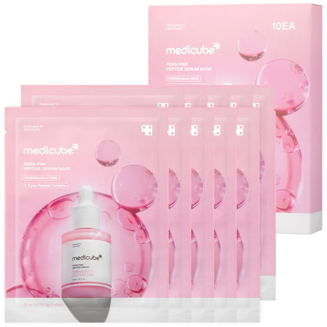 medicube-pdrn-pink-peptide-ampoule-mask image 1