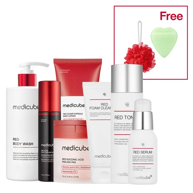 medicube-red-line-ultimate-face-body-care-set-complete-skincare-bundle image 1