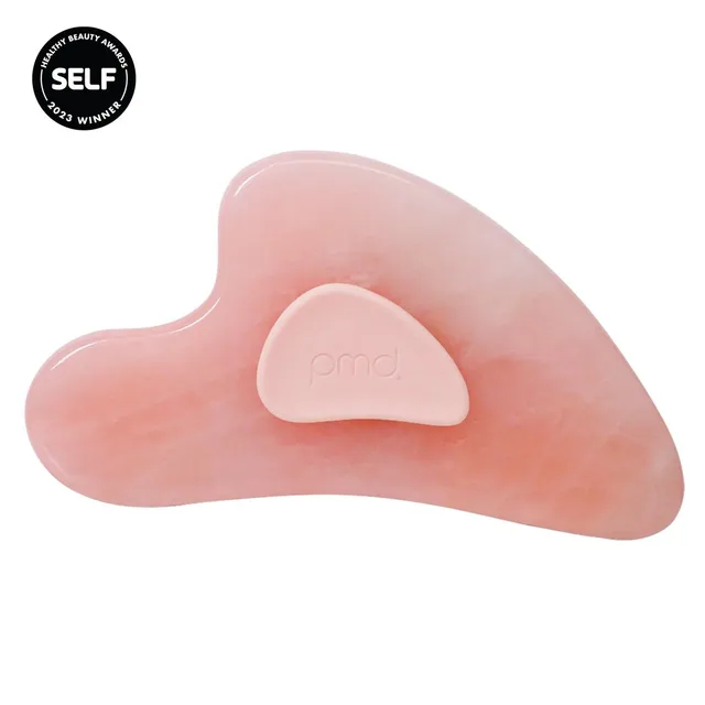 pmd-beauty-gua-sha-rq-rose-quartz-sculpting-depuffing-tool image 1