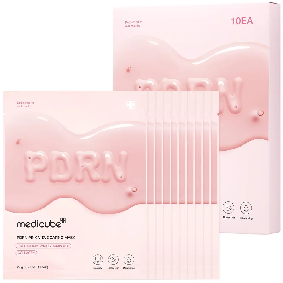 medicube-pdrn-pink-vita-coating-sheet-mask-subscription image 1