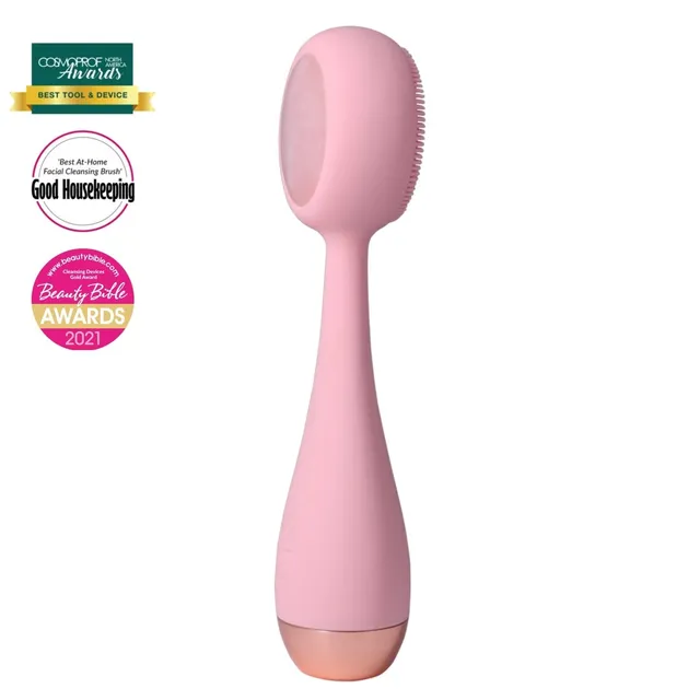 pmd-beauty-clean-pro-rq-sonicglow-rose-quartz-facial-cleansing-device image 1