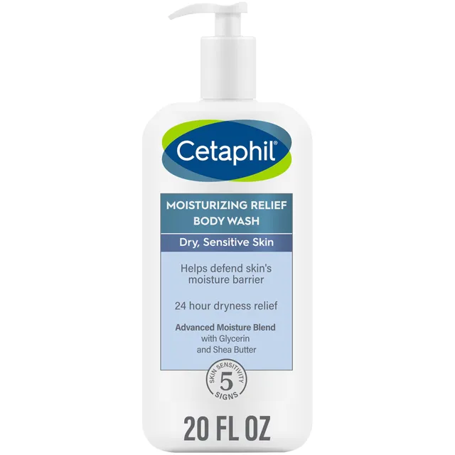 cetaphil-moisturizing-relief-body-wash-for-sensitive-skin-fragrance-free-20-oz image 1