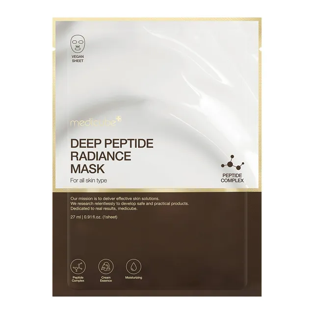 medicube-deep-peptide-radiance-mask-2-sheets-quadruple-peptide-hyaluronic-acid-f image 1