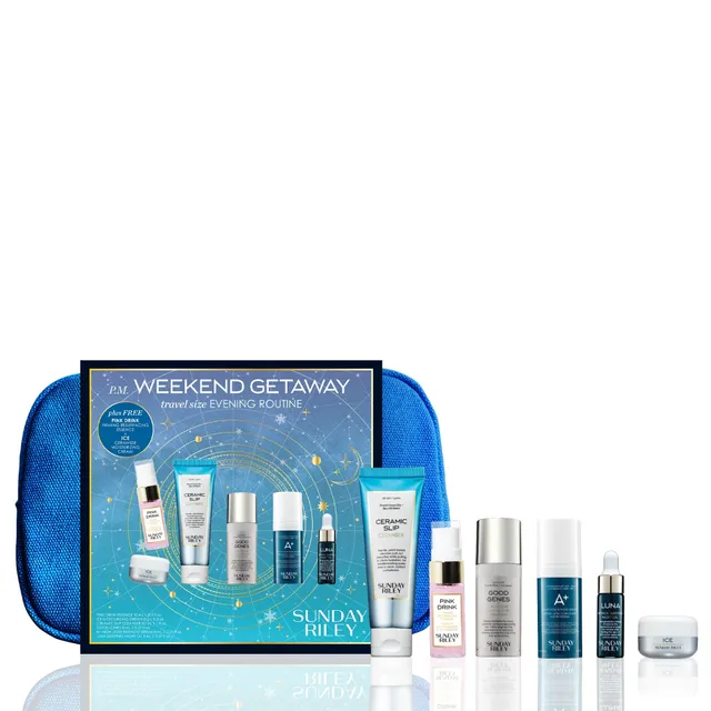 sunday-riley-p-m-weekend-getaway-complete-nighttime-routine-kit image 1