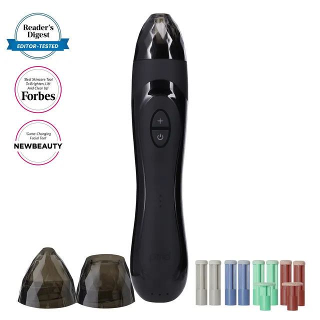 pmd-beauty-personal-microderm-elite-pro-black-advanced-at-home-microdermabrasion image 1