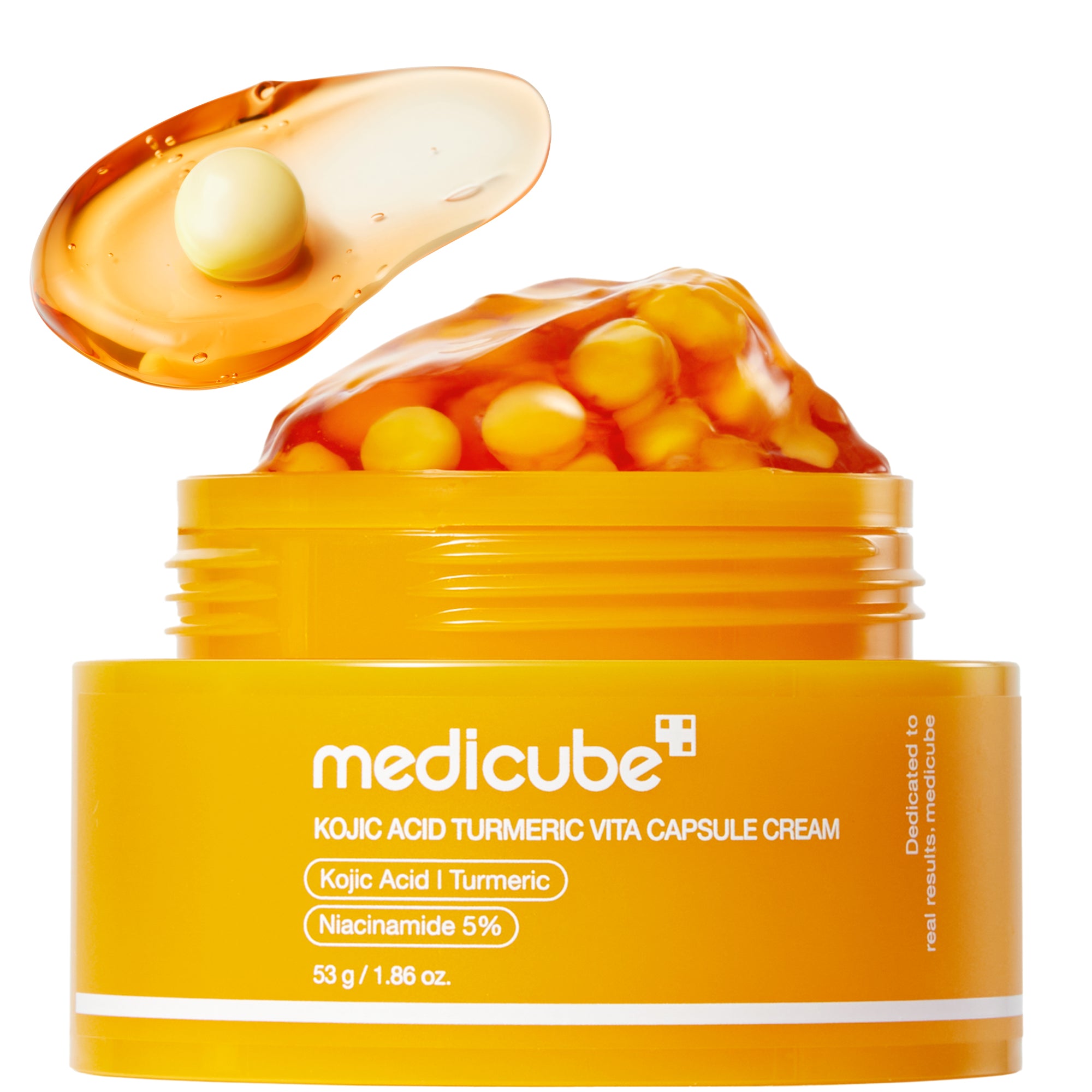 medicube-kojic-acid-turmeric-vita-capsule-cream-brightening-tone-correcting-mois image 1