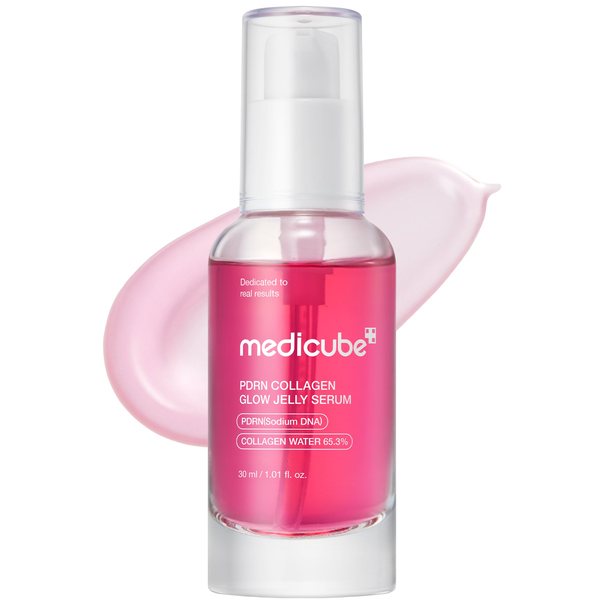 medicube-pdrn-pink-collagen-glow-jelly-serum-salmon-dna-pdrn-niacinamide-radianc image 1