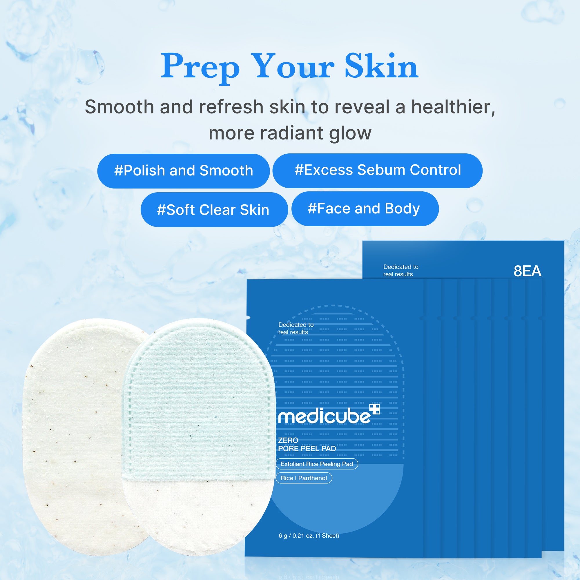 medicube-zero-pore-peeling-pads-8ea image 2
