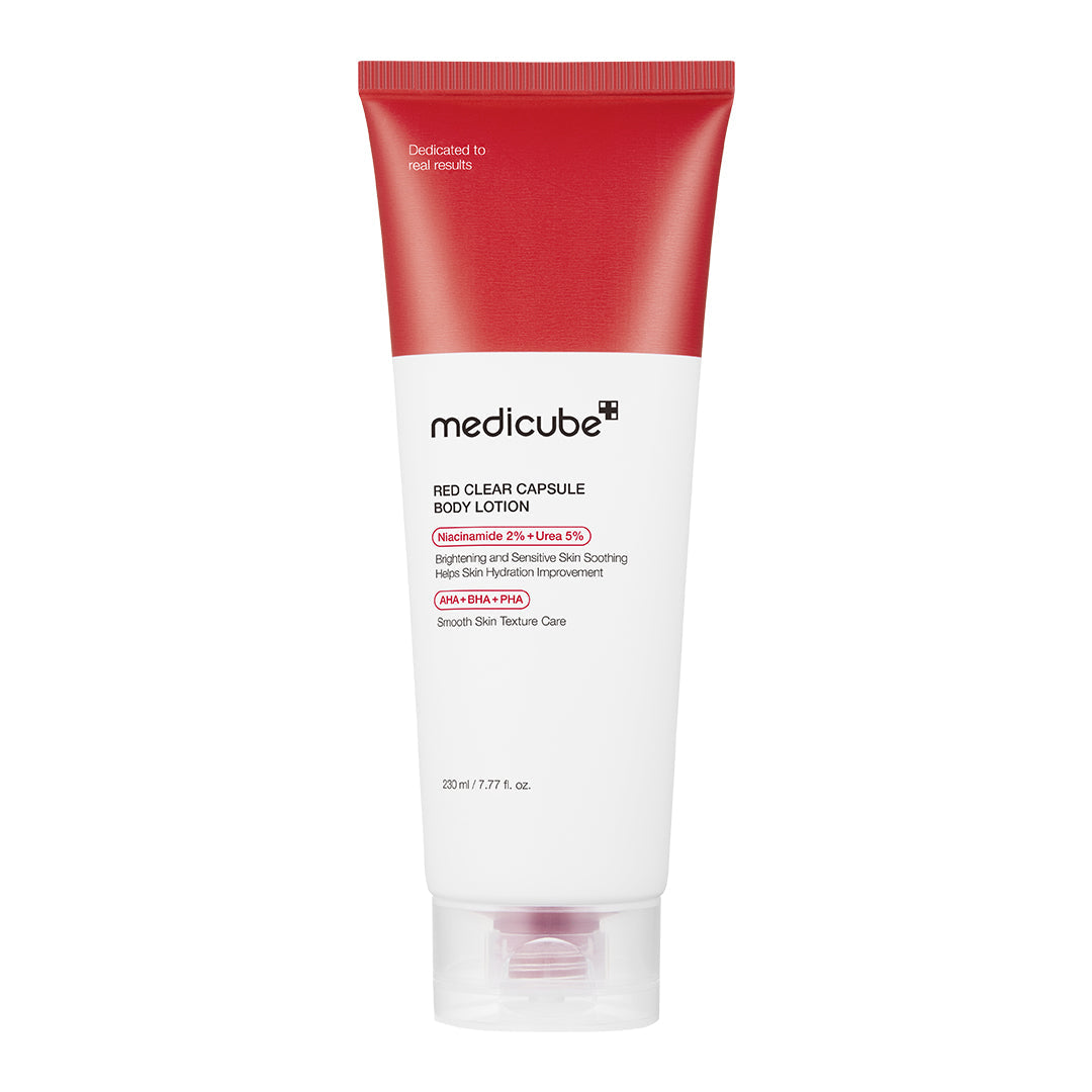 medicube-red-clear-capsule-body-lotion-acne-focused-body-lotion-230ml image 1