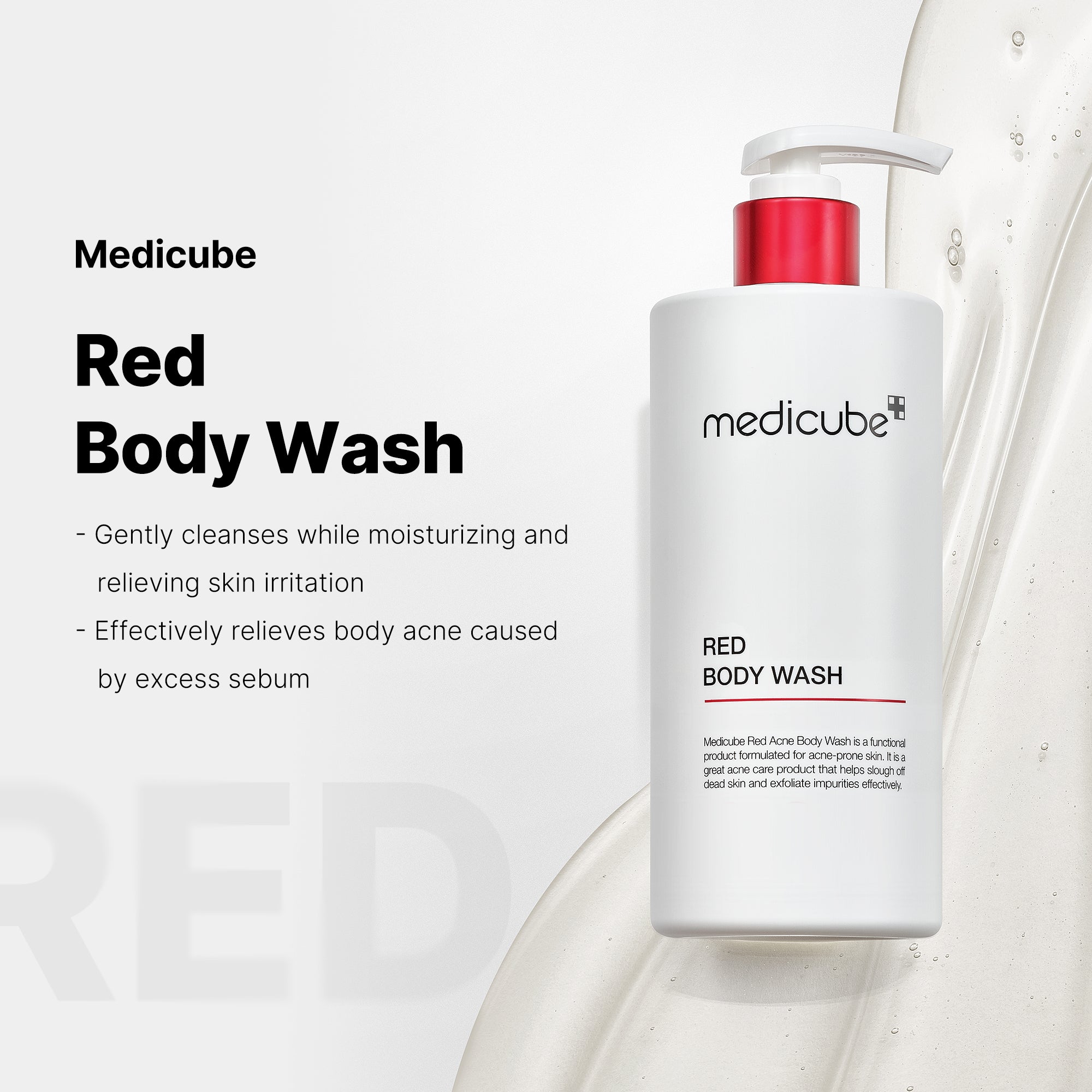 medicube-red-body-wash-low-ph-cleanser-for-body-acne-and-sensitive-skin image 2