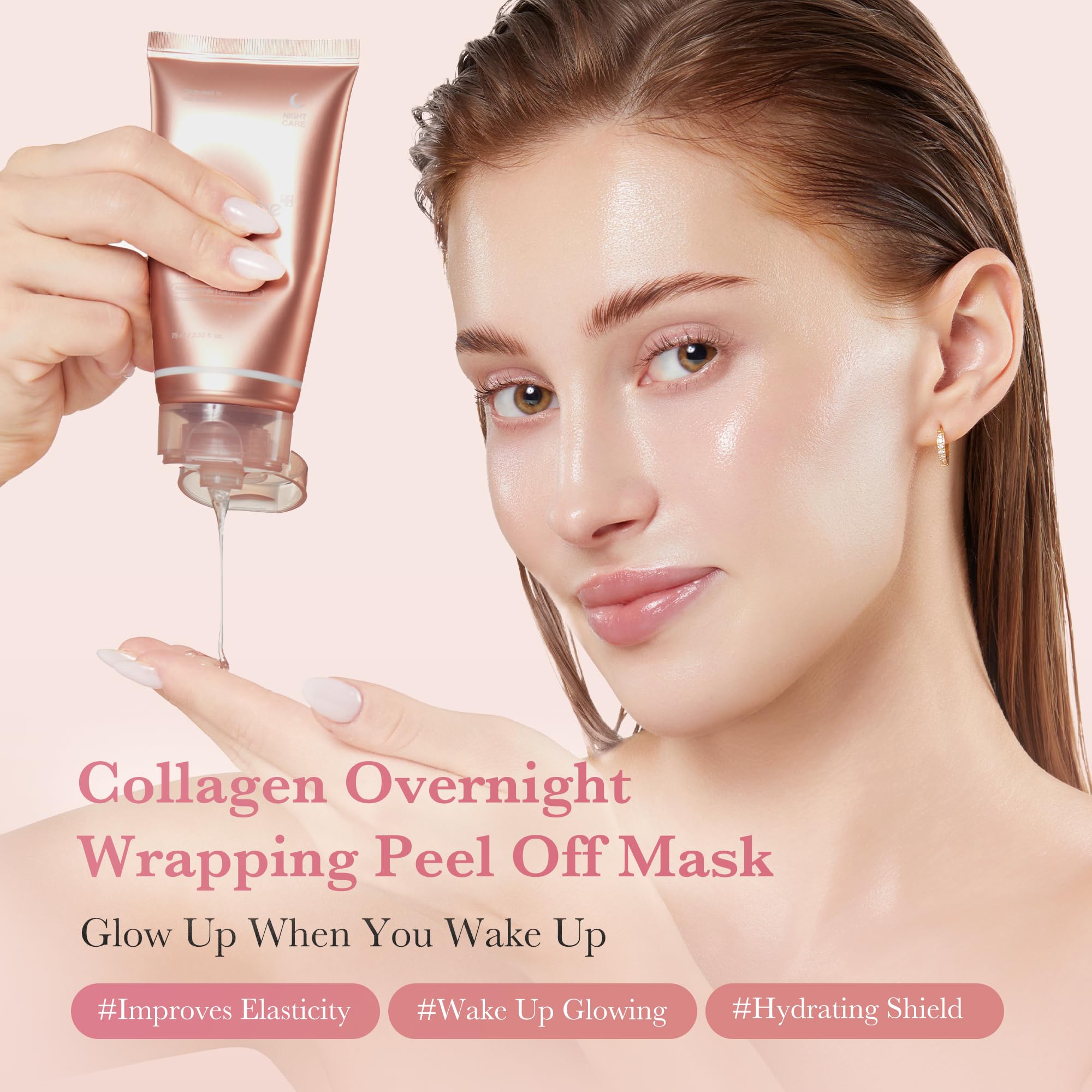 medicube-collagen-night-wrapping-mask-quick-dry-easy-peel-75ml image 2