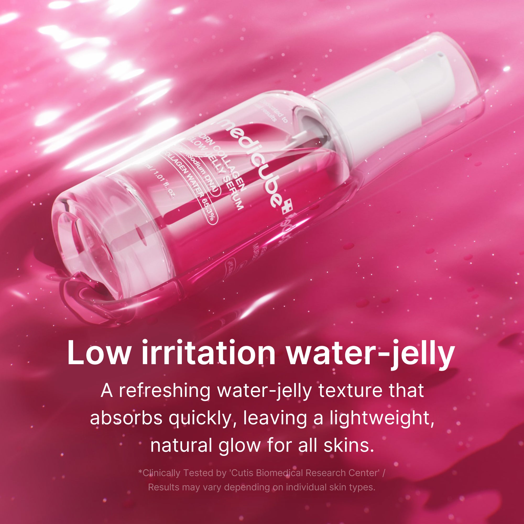 medicube-pdrn-pink-collagen-glow-jelly-serum-salmon-dna-pdrn-niacinamide-radianc image 4