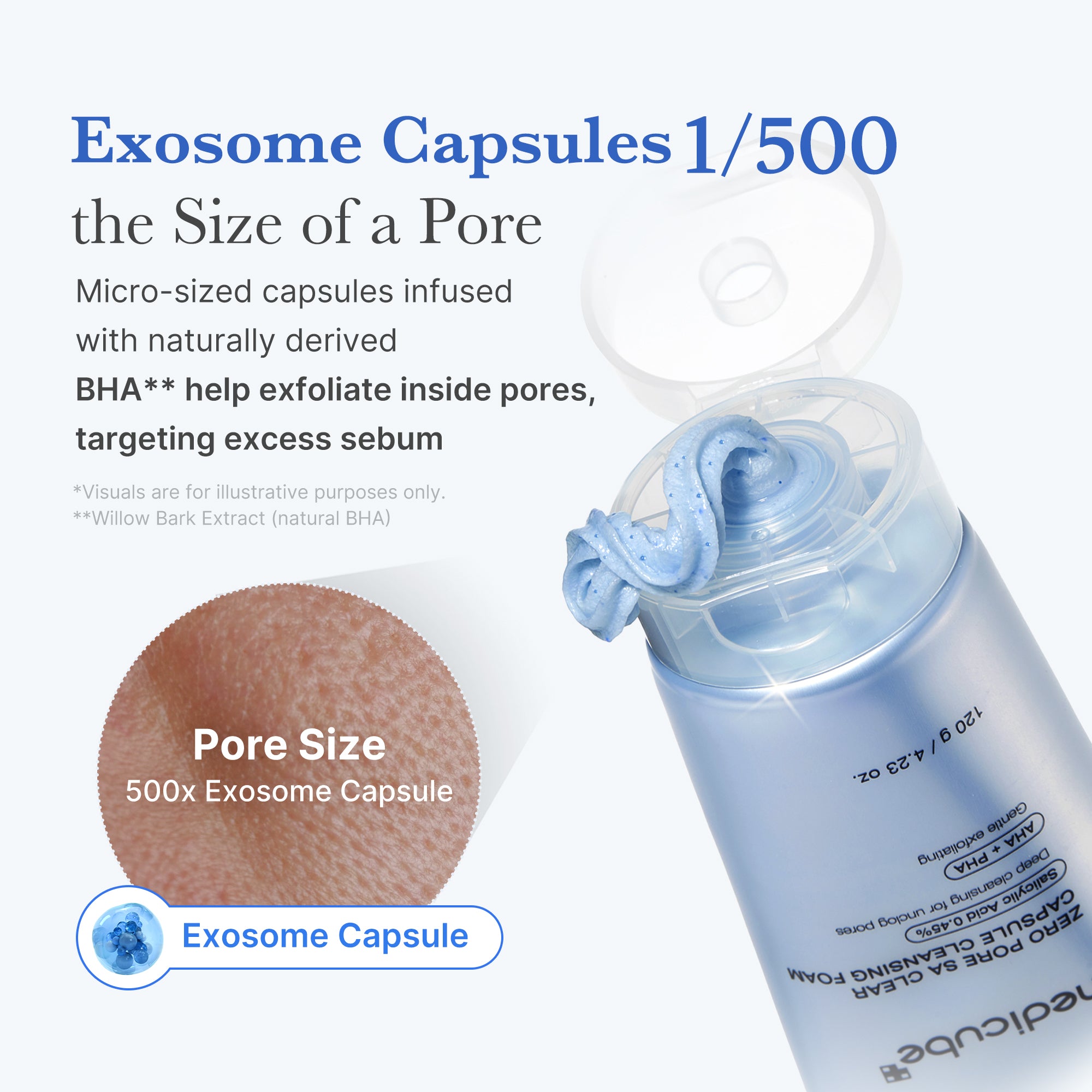 medicube-zero-pore-capsule-cleansing-foam-blue-exosome-pore-refining-cleanser-fo image 5