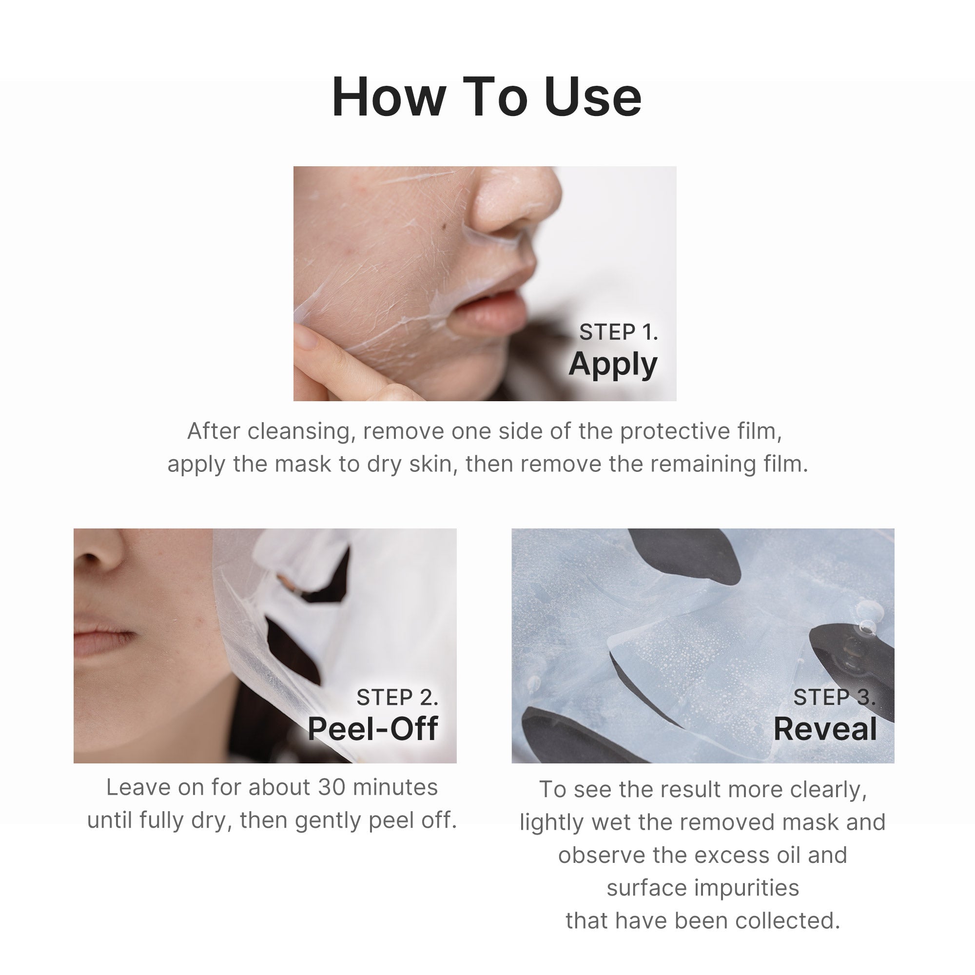 medicube-hypochlorous-acid-peel-mask-peel-off-mask-for-blackheads-pores-excess-s image 6