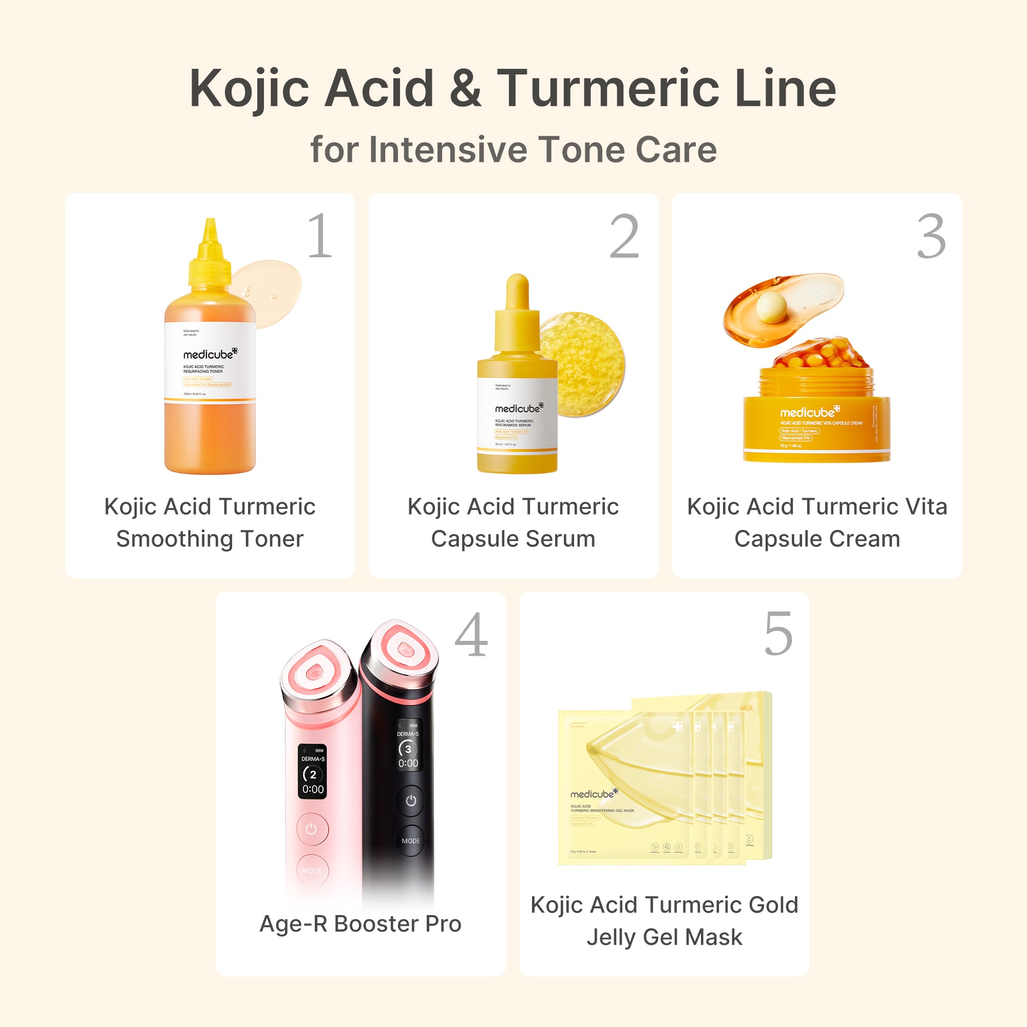 medicube-kojic-acid-turmeric-vita-capsule-cream-brightening-tone-correcting-mois image 7