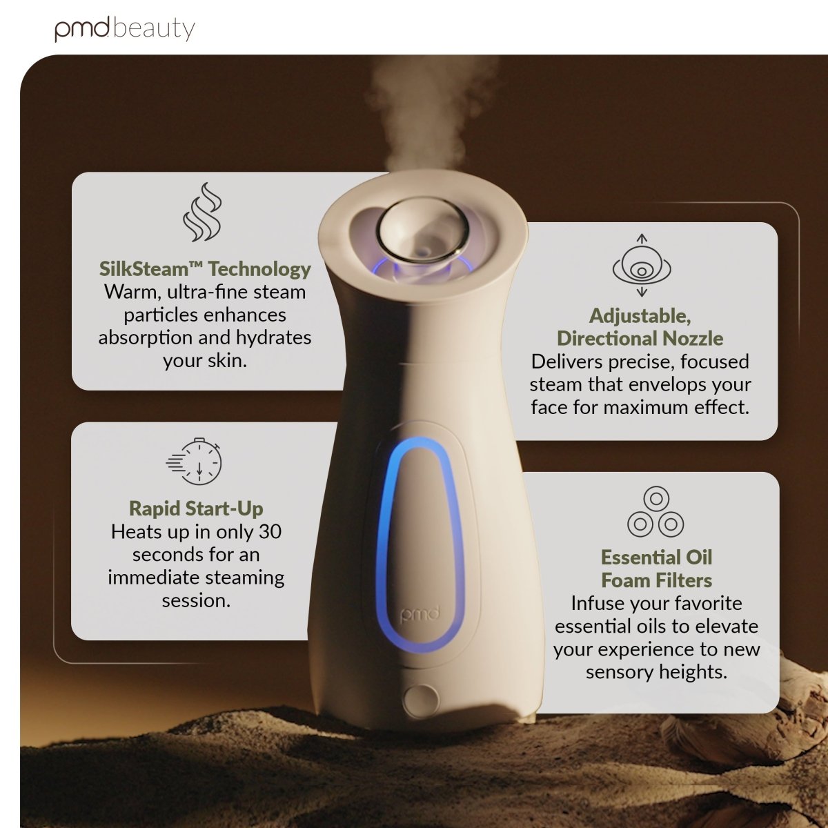 pmd-beauty-silksteam-pro-ultra-refined-steam-facial-essential-oil-compatible image 2
