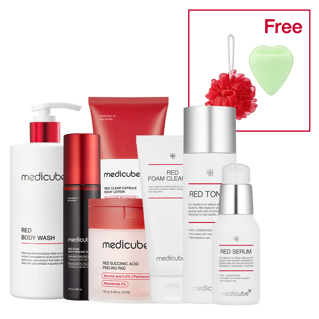 medicube-red-line-ultimate-face-body-care-set-complete-skincare-bundle image 1