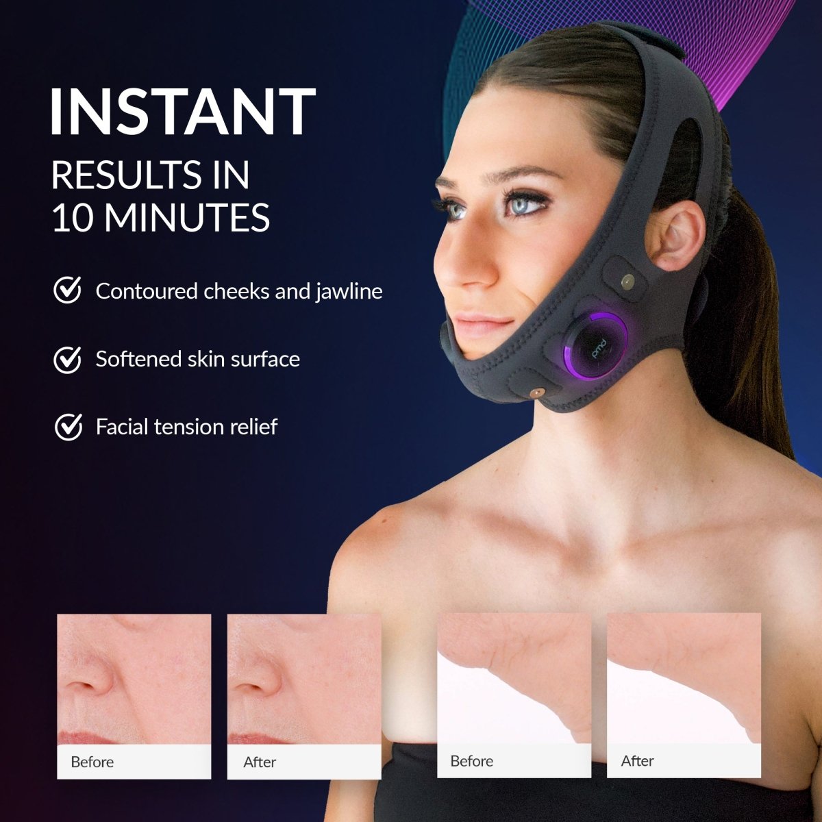 pmd-beauty-smas-lifting-massage-band-e-wave-microcurrent-sonicglow-for-non-invas image 6