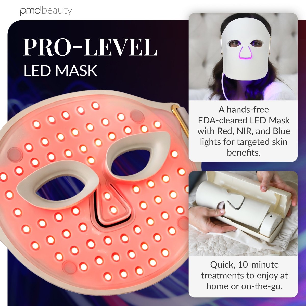 pmd-beauty-led-mask-fda-cleared-full-face-light-therapy image 3