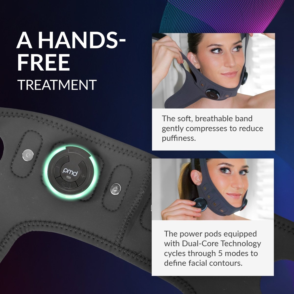 pmd-beauty-smas-lifting-massage-band-e-wave-microcurrent-sonicglow-for-non-invas image 4