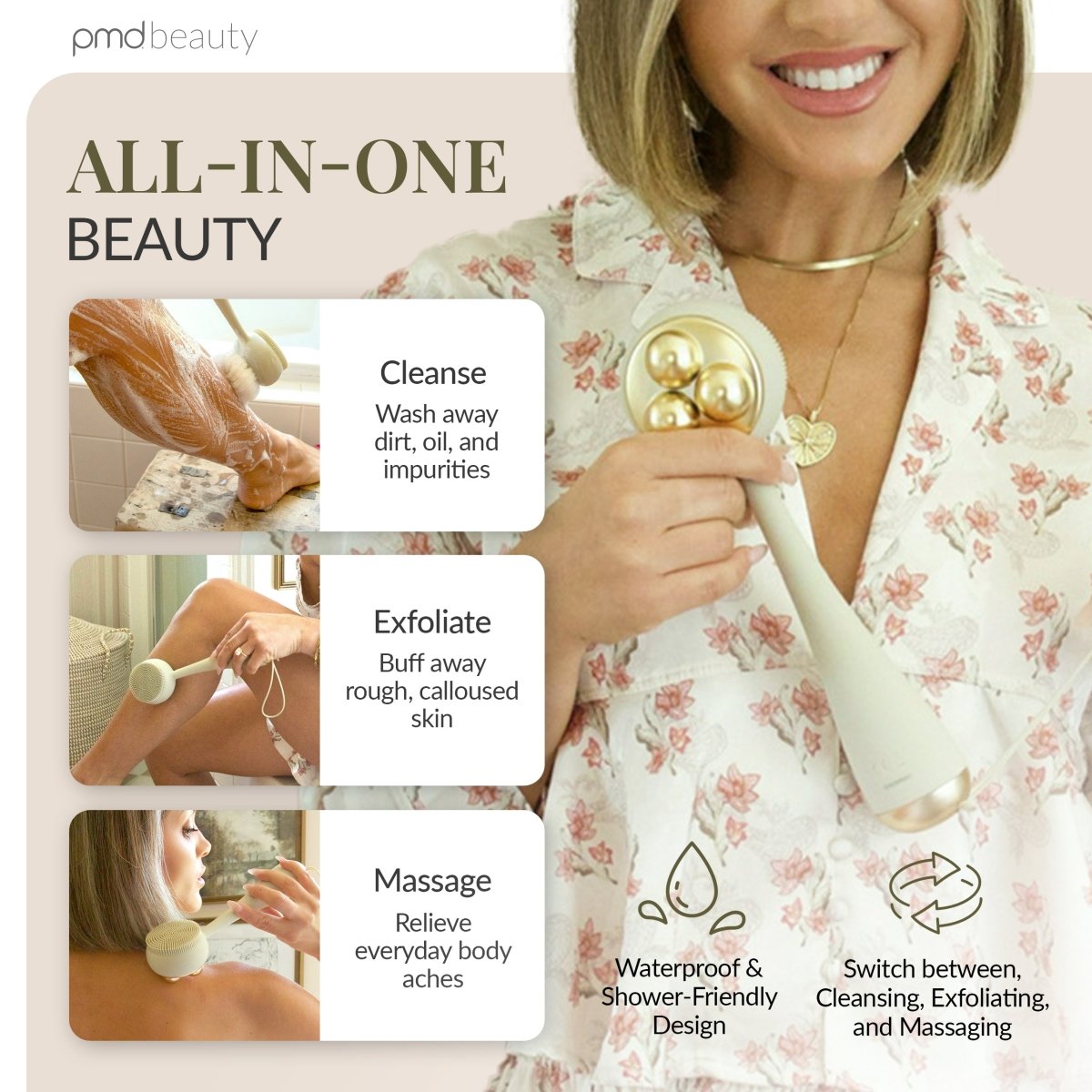 pmd-beauty-clean-body-sonic-body-cleansing-and-exfoliating-device-with-silicone- image 3