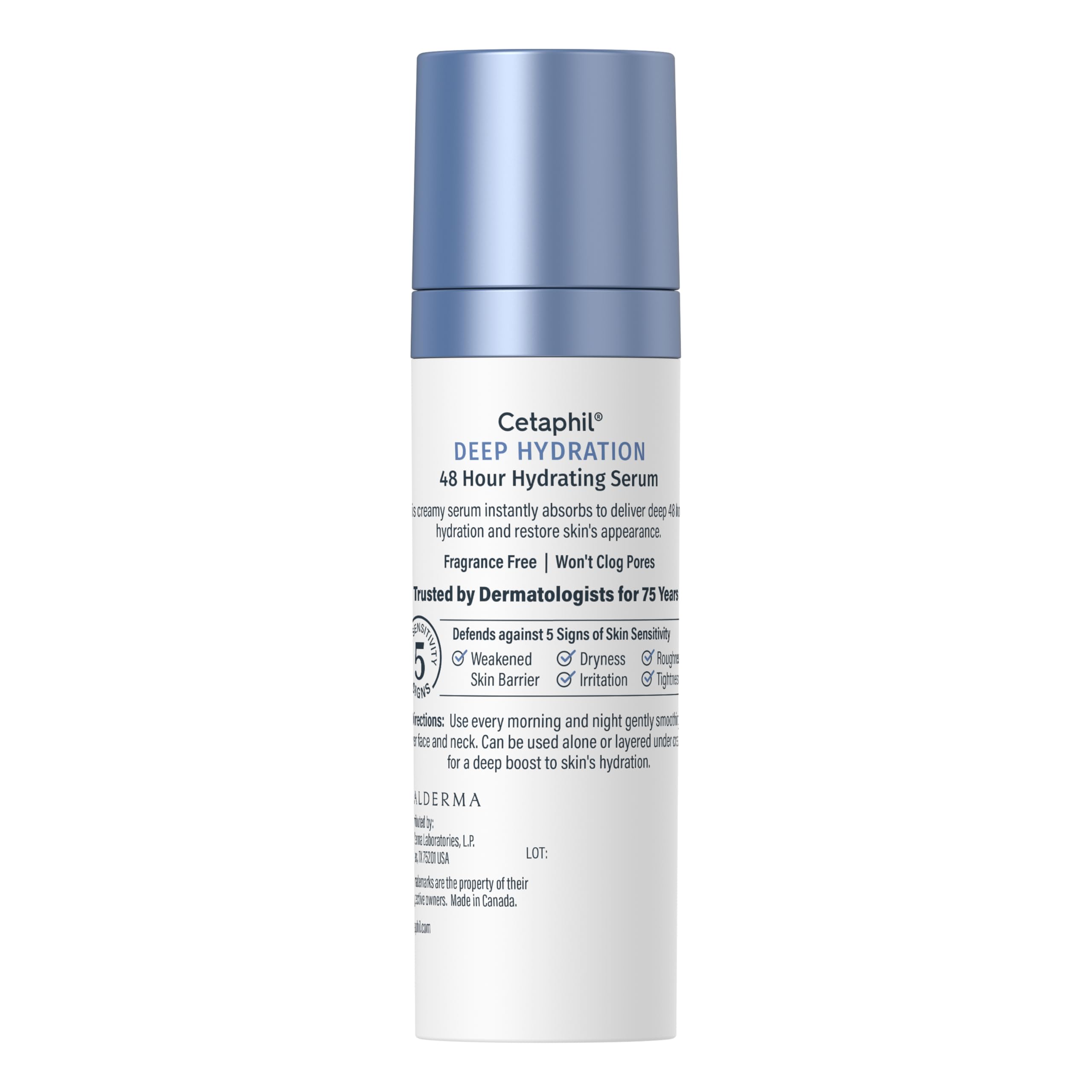 cetaphil-deep-hydration-fragrance-free-48-hour-activation-serum-1-oz-with-hyalur image 8
