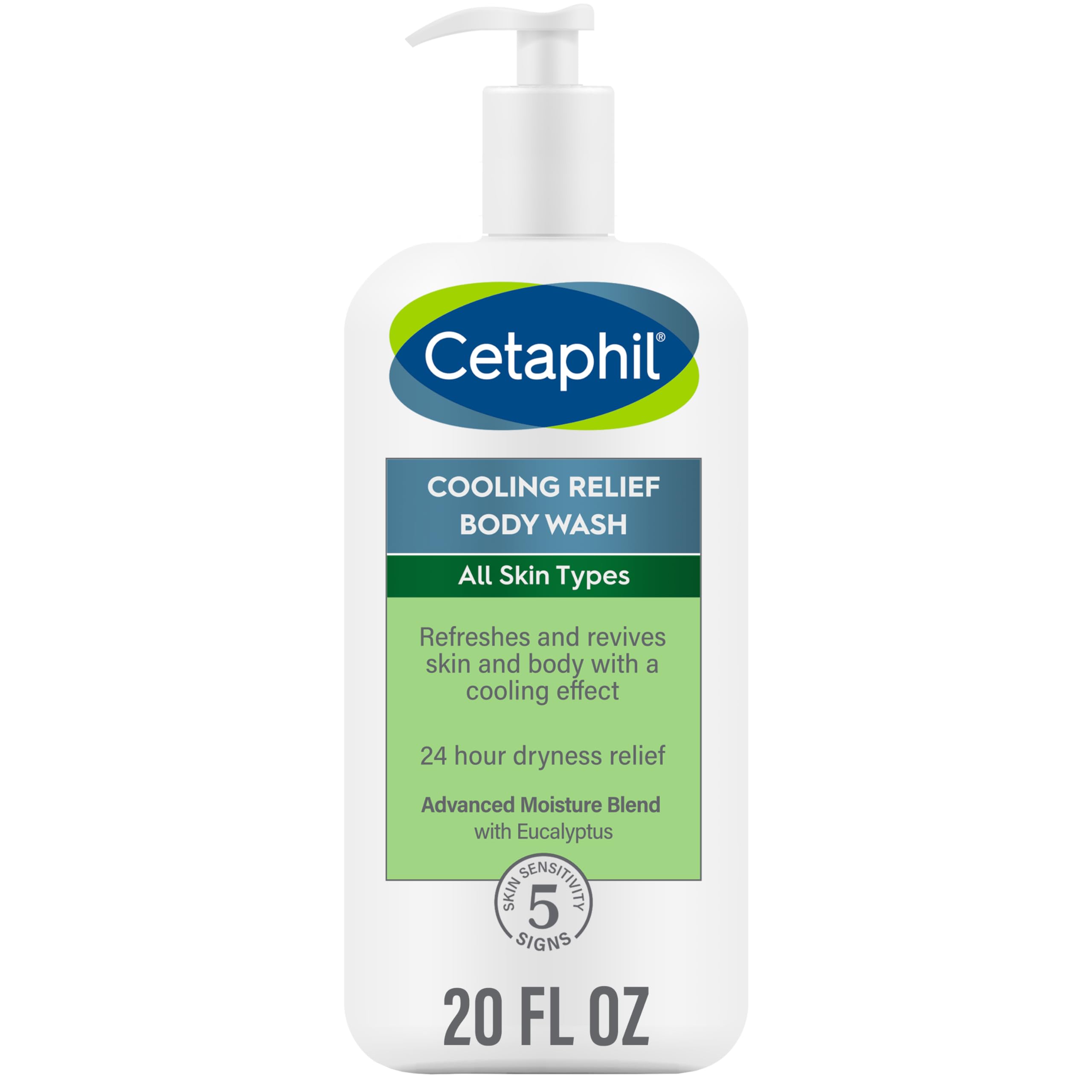 cetaphil-cooling-relief-body-wash-for-sensitive-skin-20-oz-soothing-eucalyptus-2 image 1