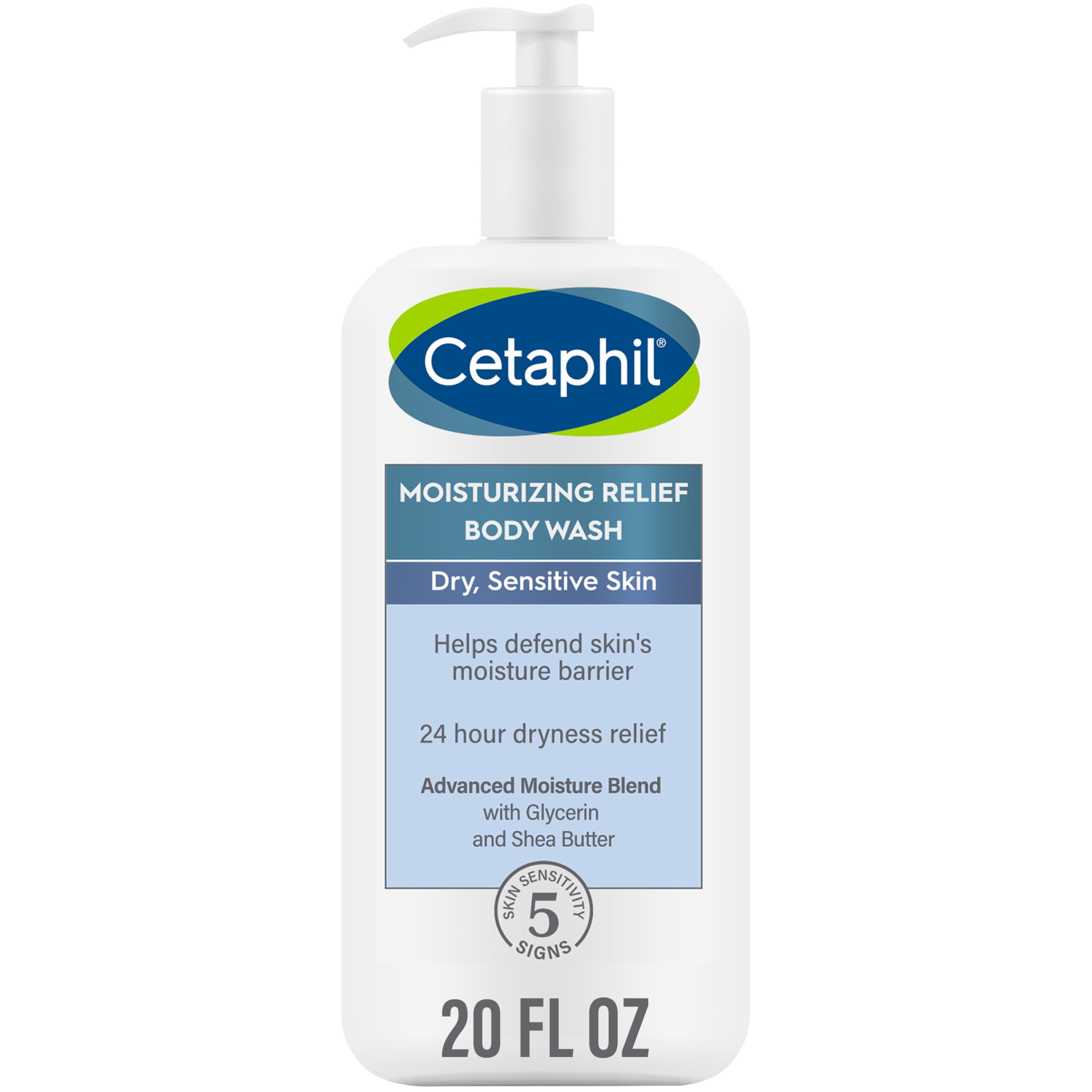 cetaphil-moisturizing-relief-body-wash-for-sensitive-skin-fragrance-free-20-oz image 1