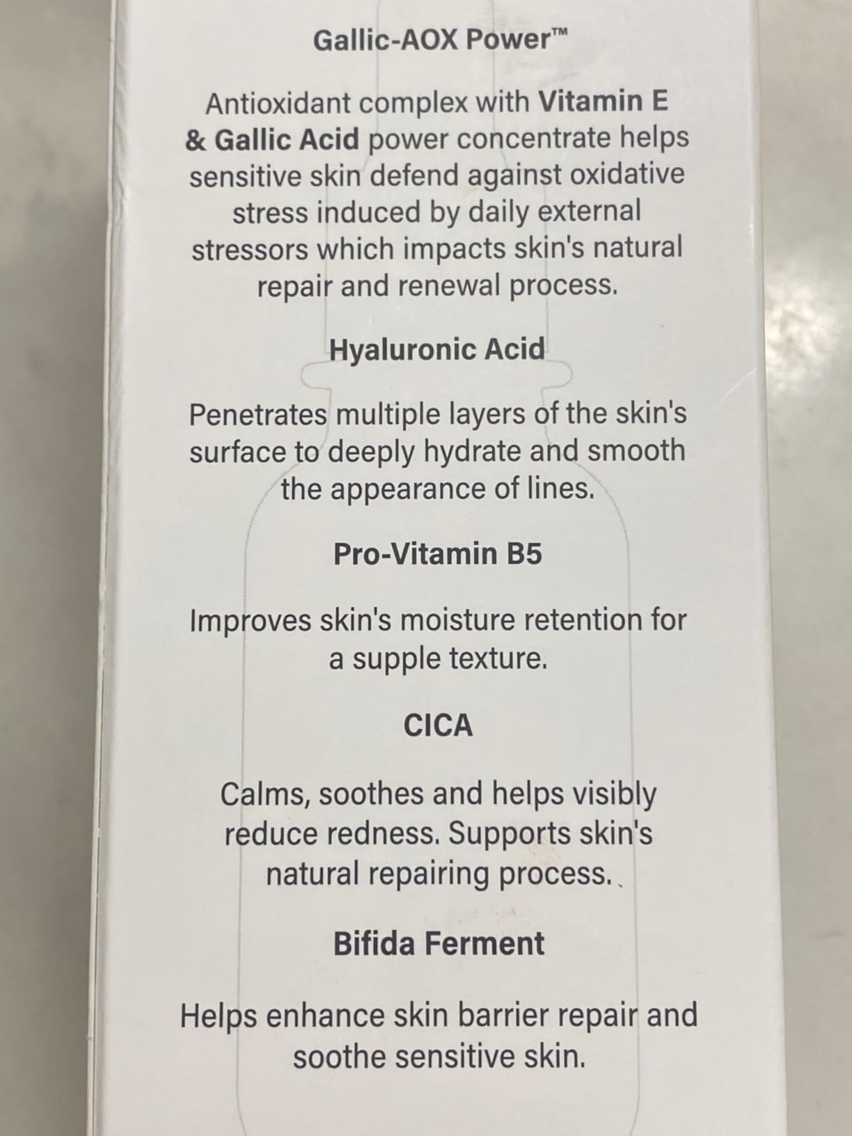 Great for sensitive skin