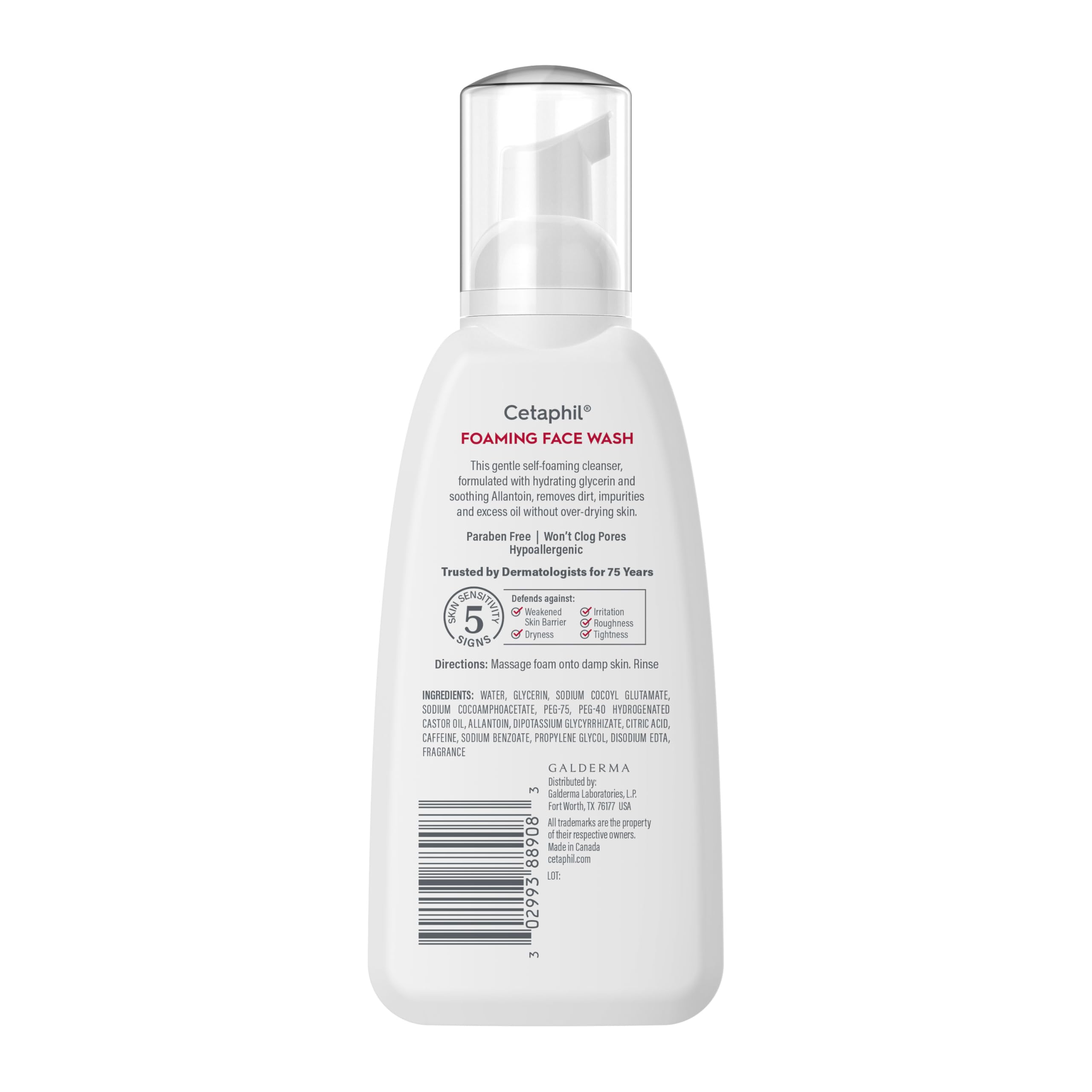 cetaphil-redness-relieving-foaming-face-wash-for-sensitive-skin-8-oz image 8