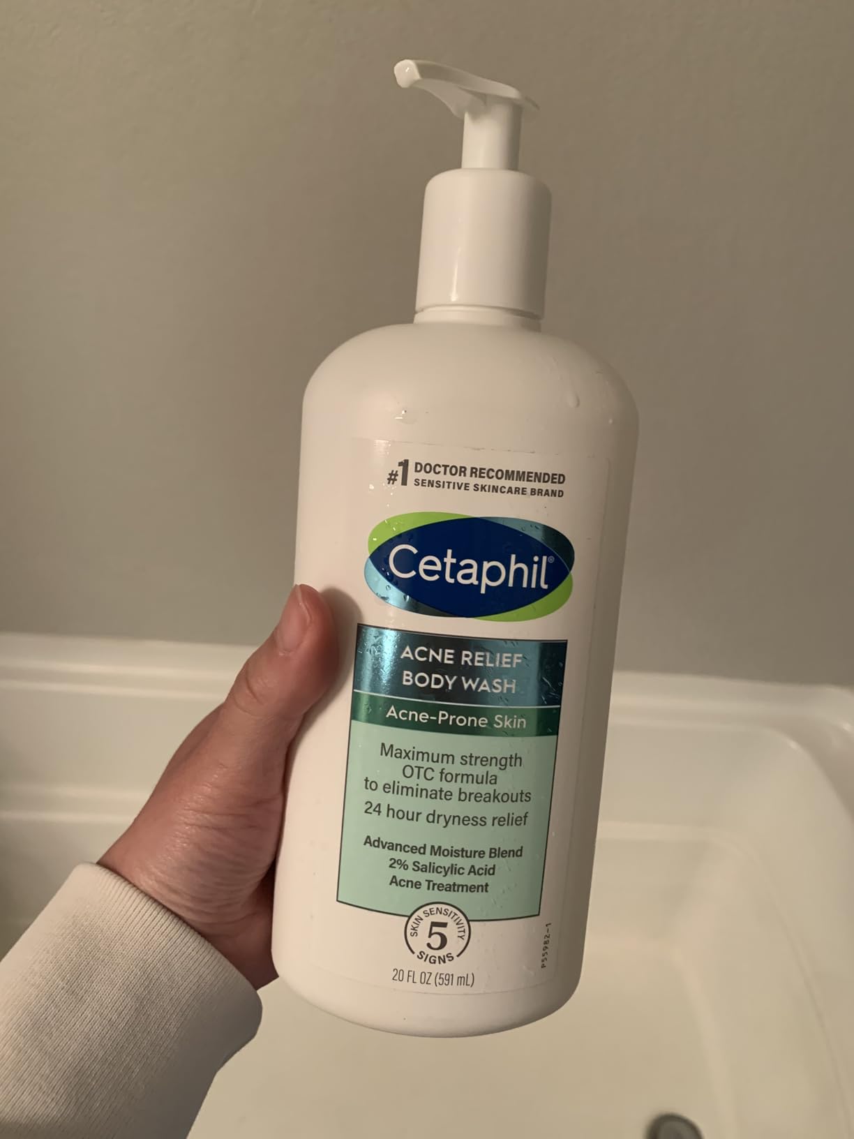 Helped clear my back