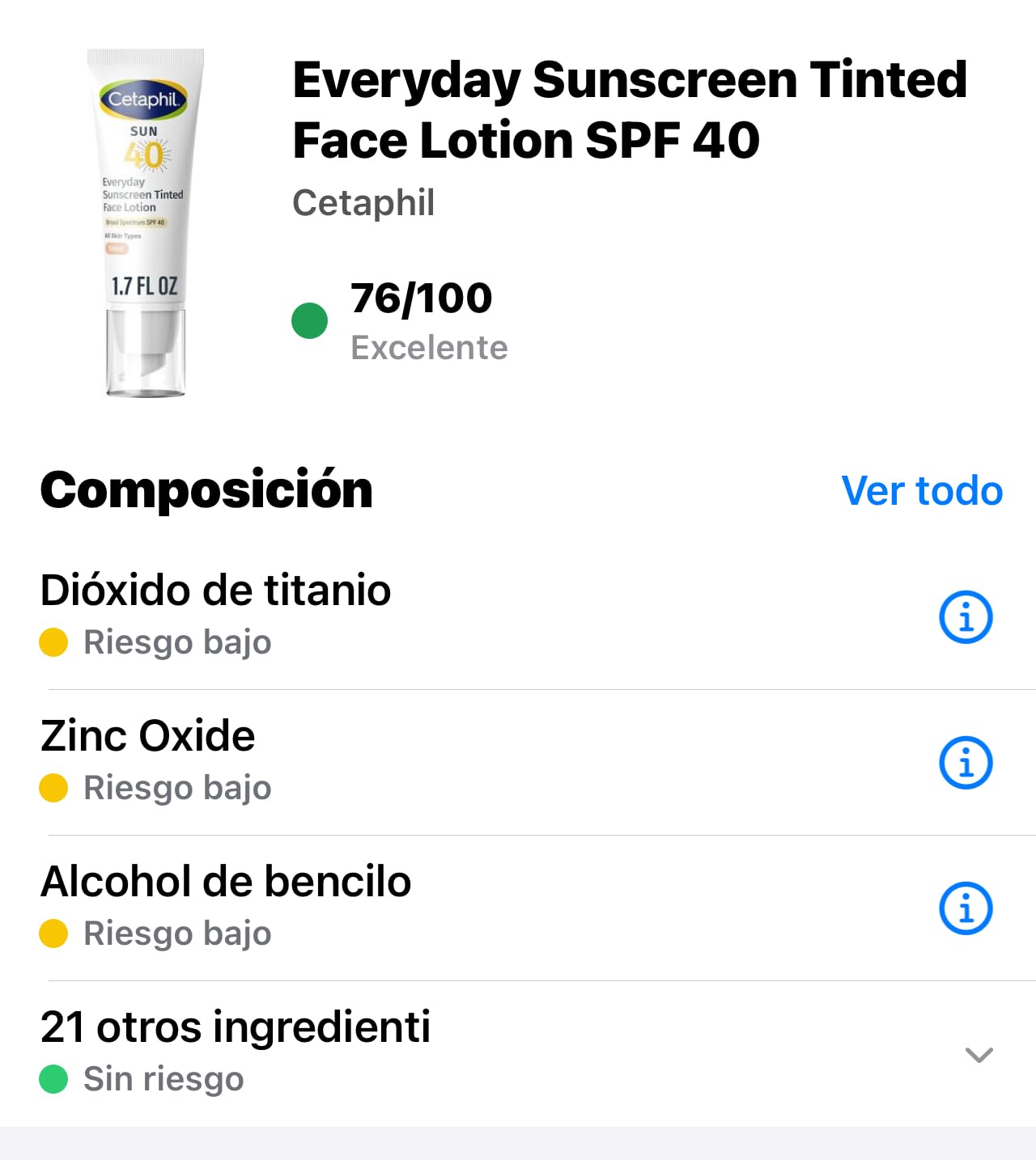 Nice for oily skin