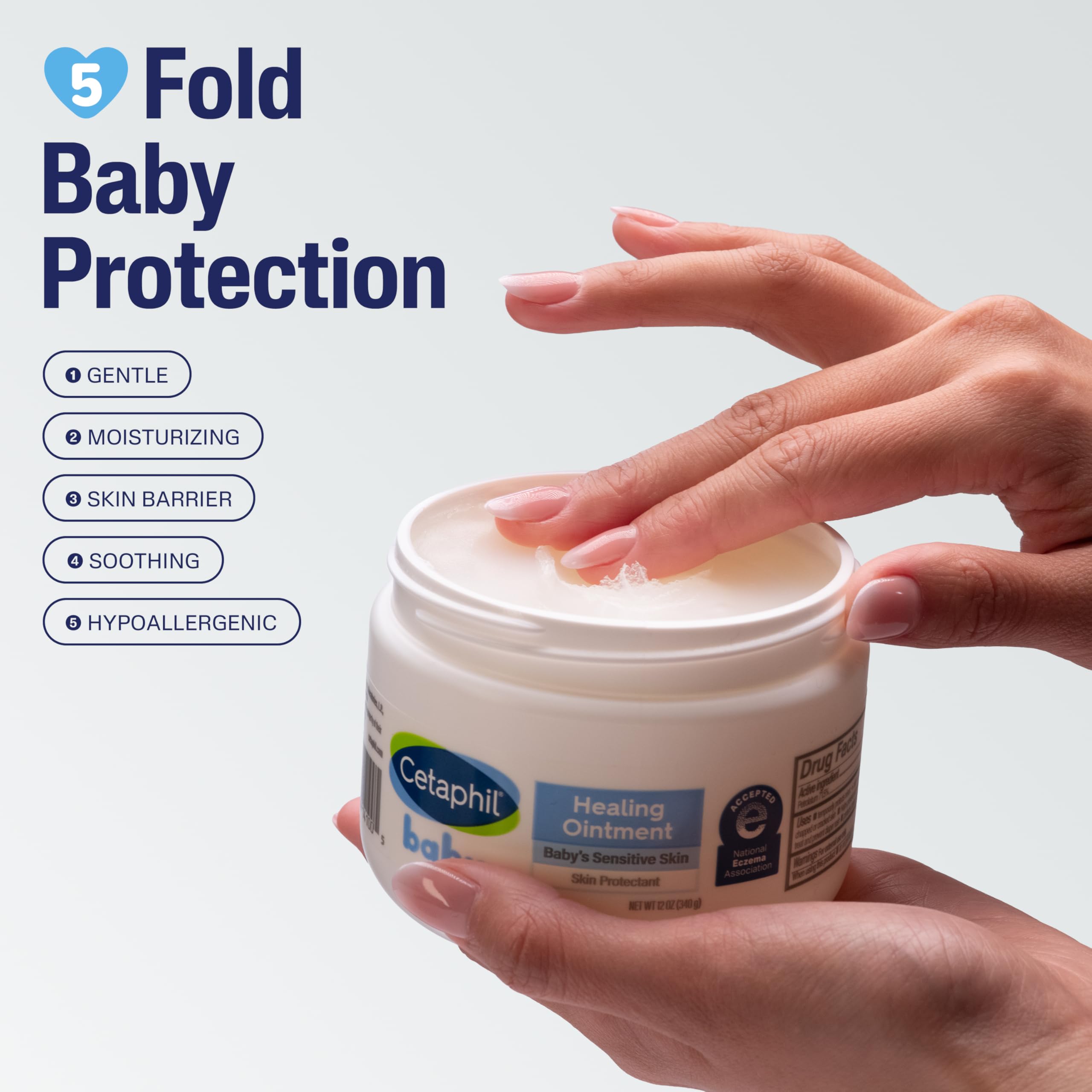 cetaphil-baby-healing-ointment-diaper-rash-relief-skin-protectant-12-oz-soothes- image 2