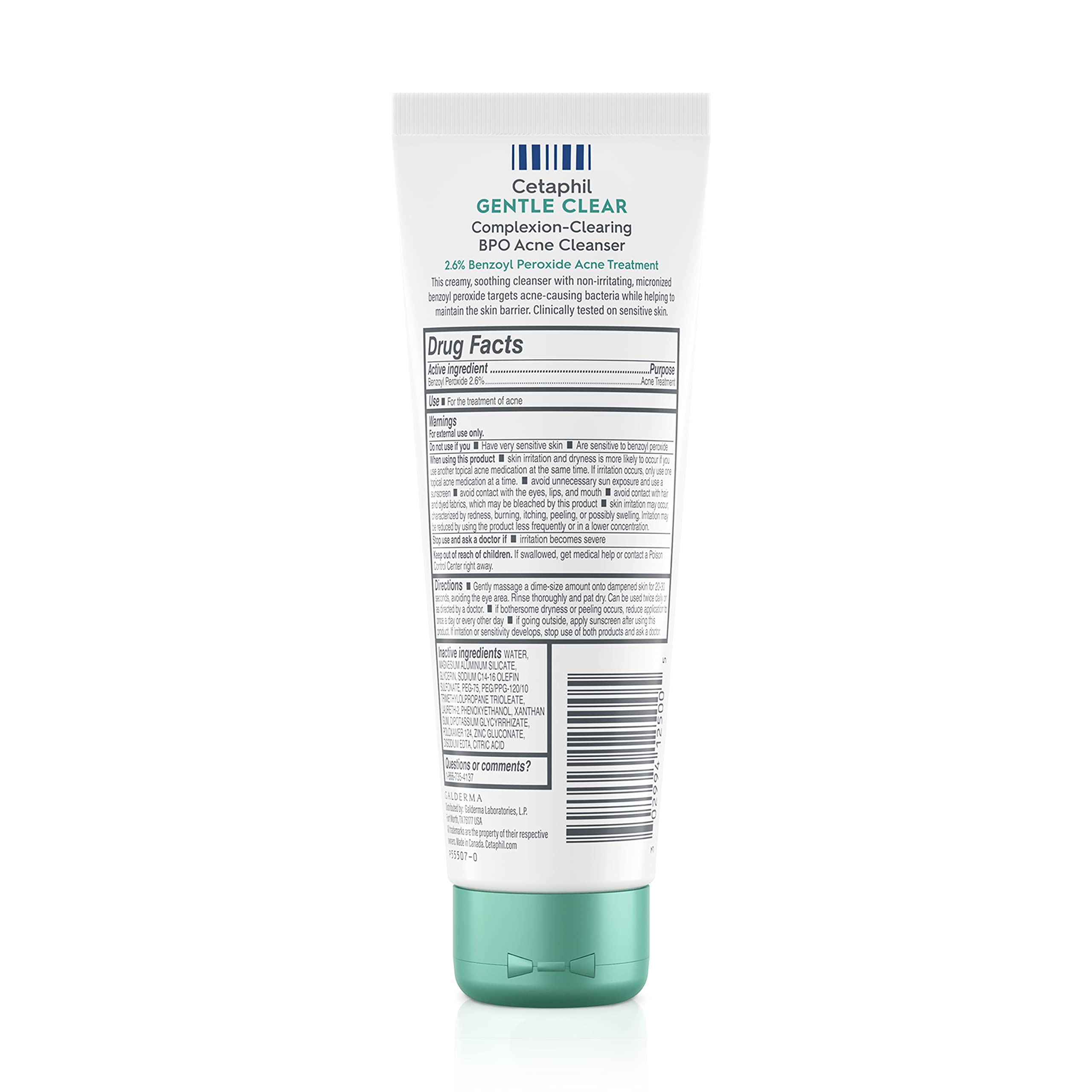 cetaphil-gentle-clear-complexion-clearing-bpo-acne-cleanser-2-6-benzoyl-peroxide image 2