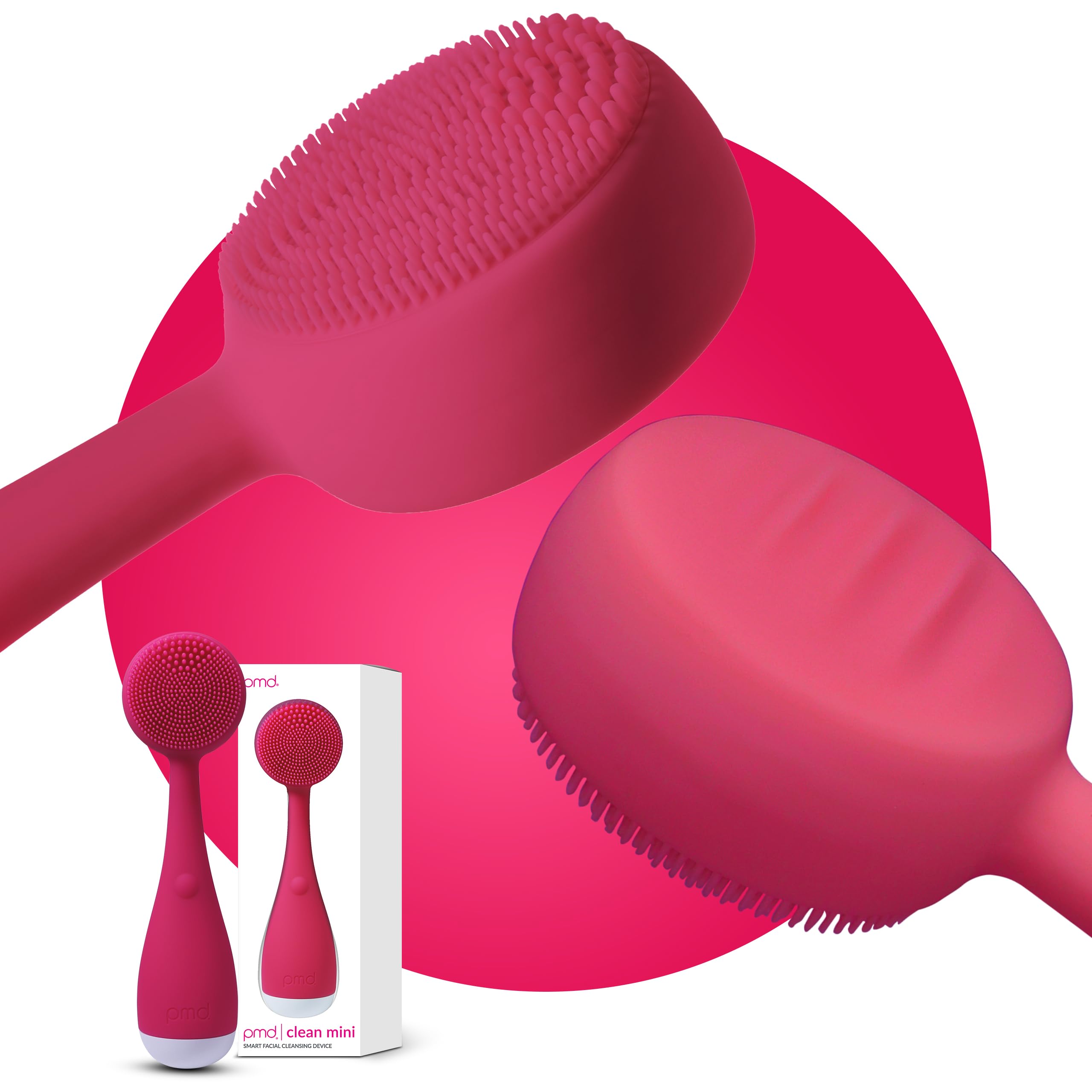 pmd-beauty-pmd-clean-mini-smart-facial-cleansing-device-with-silicone-brush-anti image 8